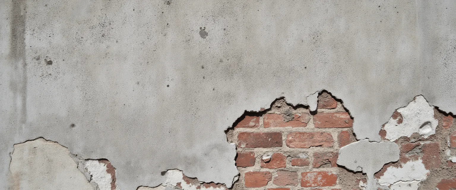 Muur waarin trillingen of vibraties merkbaar zijn