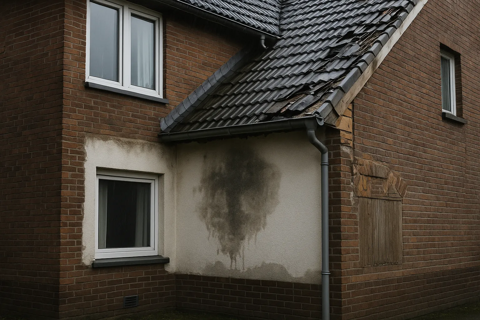 Water- of stormschade aan een woning die door een verzekeraar beoordeeld moet worden